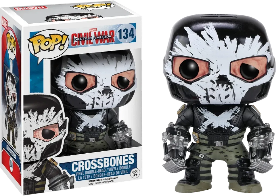 Captain America Civil War - Crossbones Pop! Vinyl Figure