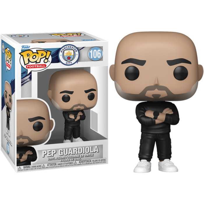 Football (Soccer): Manchester City - Pep Guardiola Pop! Vinyl Figure