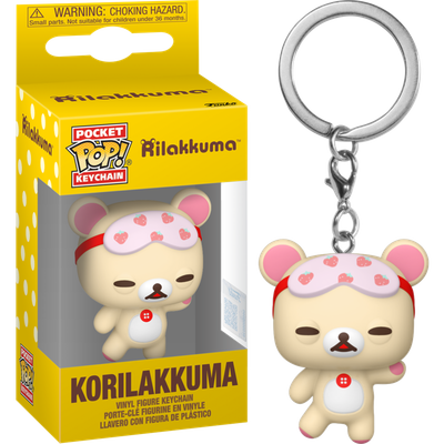 Pre-Order: Rilakkuma - Korilakkuma (Sleepy) Pocket Pop! Keychain