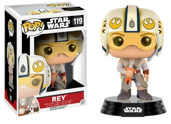 Star Wars The Force Awakens - Rey Pop! Vinyl Figure (Box Minor Damaged)