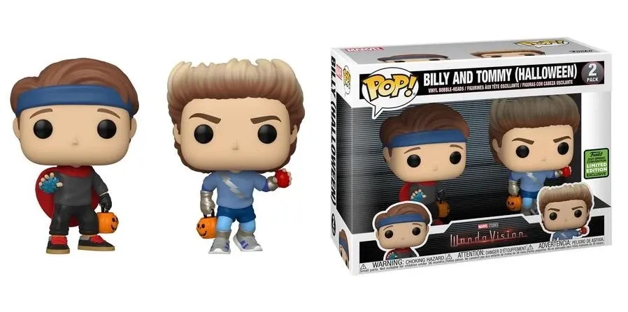 WandaVision- Billy and Tommy (Halloween) Pop! Vinyl Figure (CCC 2021 Exclusive)