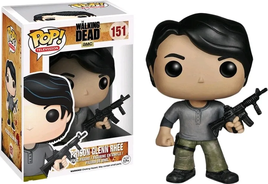 The Walking Dead - Prison Glenn Rhee Pop! Vinyl Figure (Box Minor Damaged)