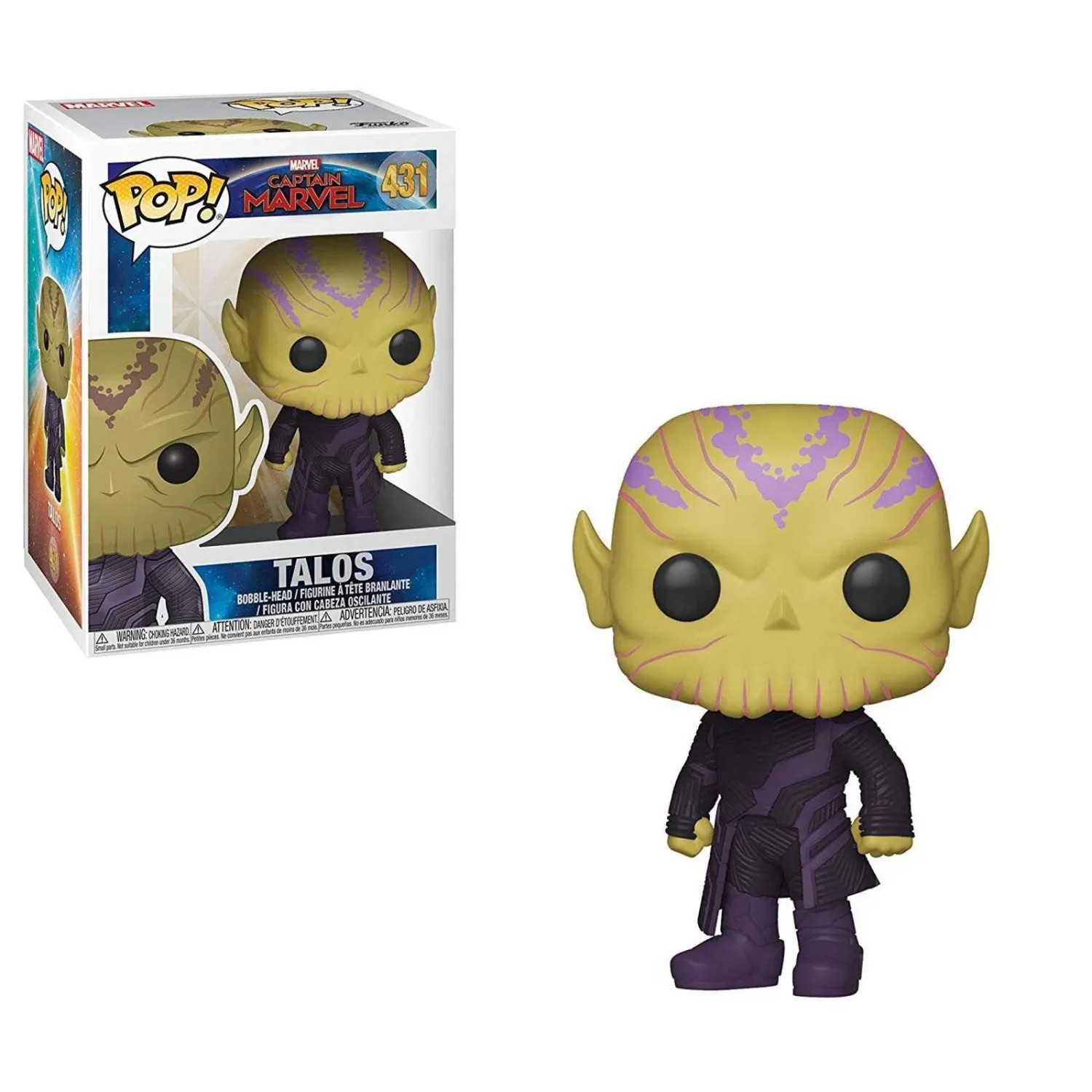 Captain Marvel- Talos Pop! Vinyl Figure
