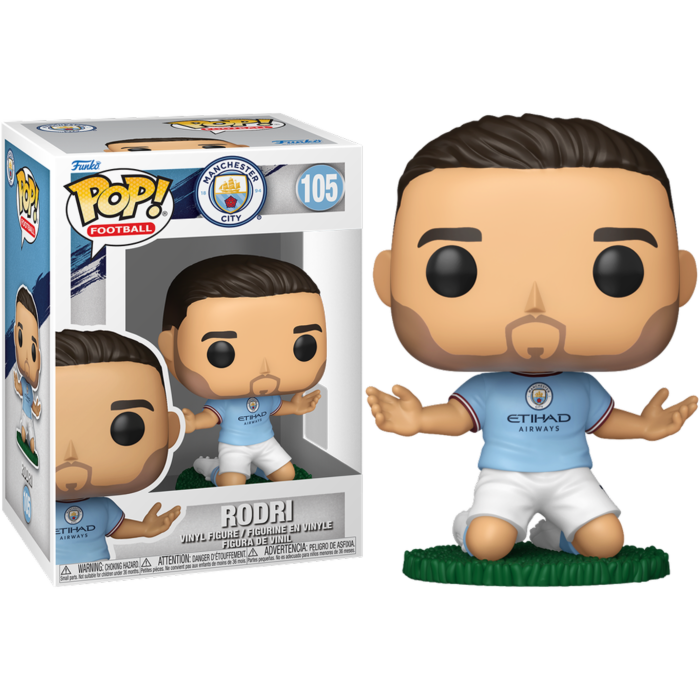 Football (Soccer): Manchester City - Rodri Cascante Pop! Vinyl Figure