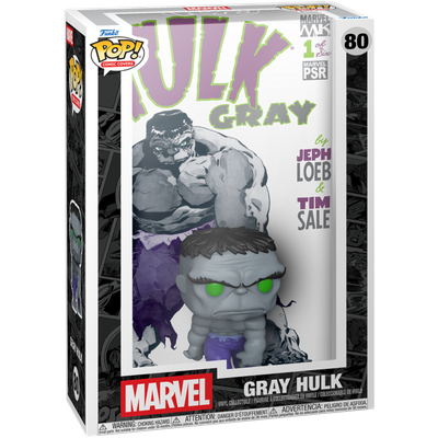 Pre-Order: Marvel - Gray Hulk Pop! Comic Covers Vinyl Figure