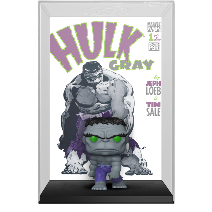 Marvel - Gray Hulk Pop! Comic Covers Vinyl Figure