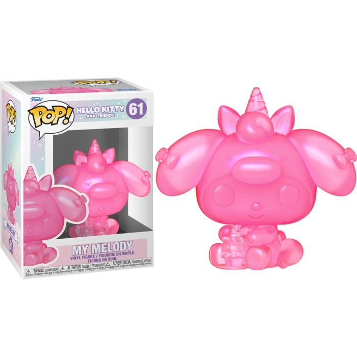 Hello Kitty &amp; Friends - My Melody (Translucent Pink) Pop! Vinyl Figure