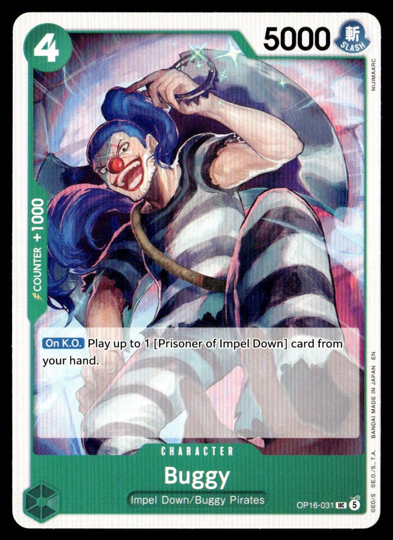 Buggy (031) UC The Time of Battle OP16-031