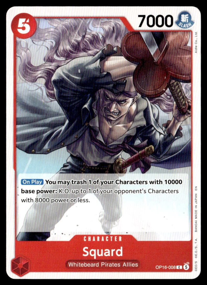 Squard C The Time of Battle OP16-008
