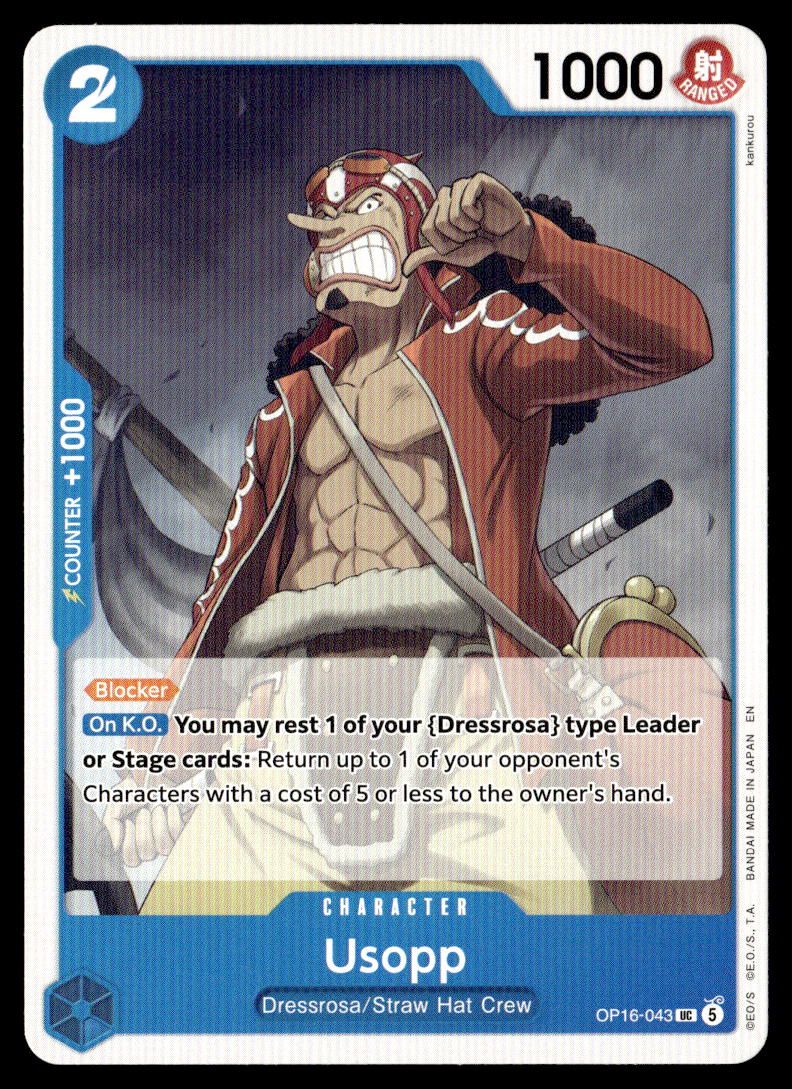 Usopp UC The Time of Battle OP16-043