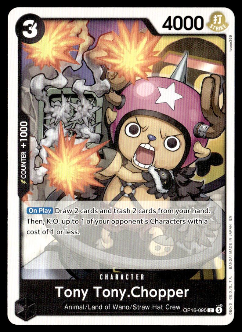 Tony Tony.Chopper C The Time of Battle OP16-090