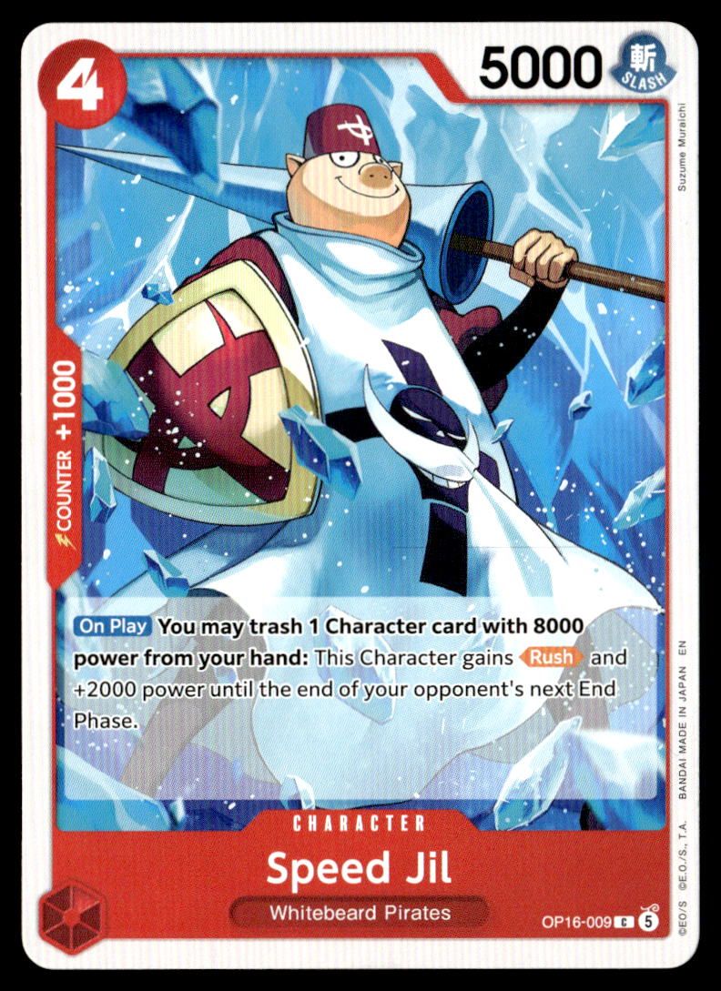Speed Jil C The Time of Battle OP16-009
