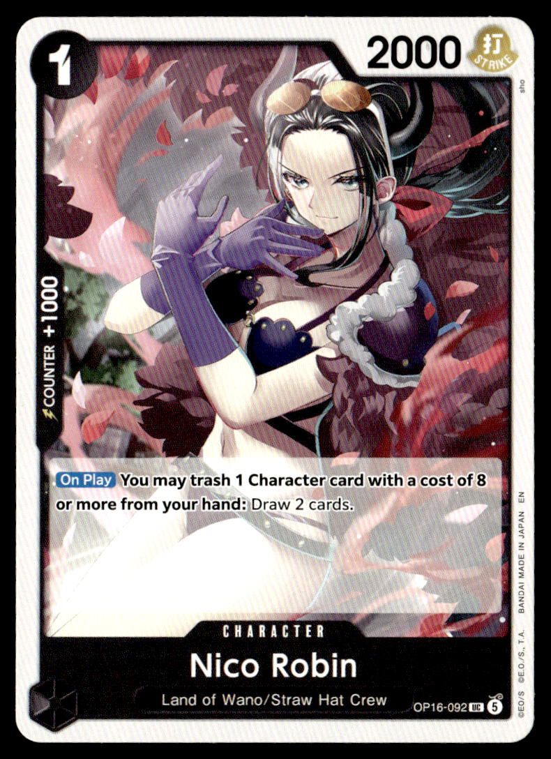 Nico Robin UC The Time of Battle OP16-092