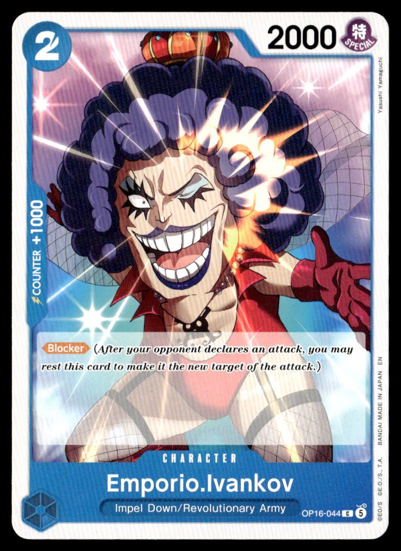 Emporio.Ivankov (044) C The Time of Battle OP16-044