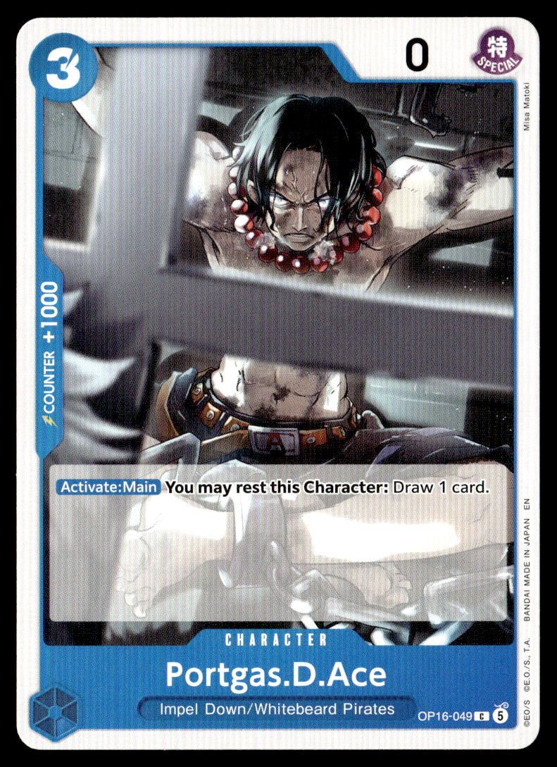 Portgas.D.Ace (049) C The Time of Battle OP16-049