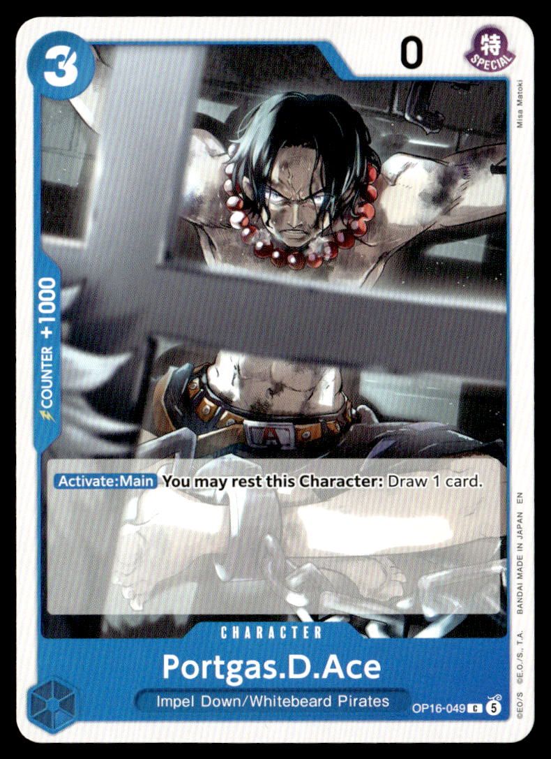 Portgas.D.Ace (049) C The Time of Battle OP16-049