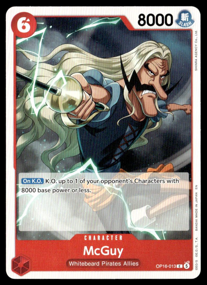 McGuy C The Time of Battle OP16-013