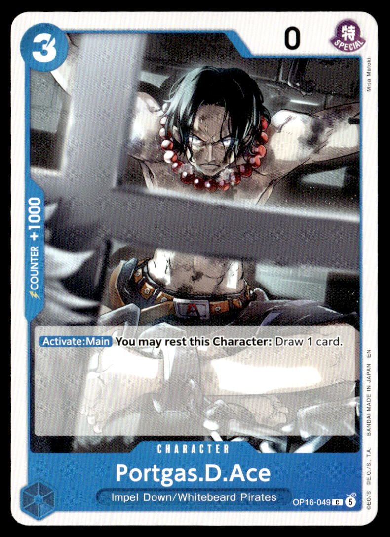 Portgas.D.Ace (049) C The Time of Battle OP16-049