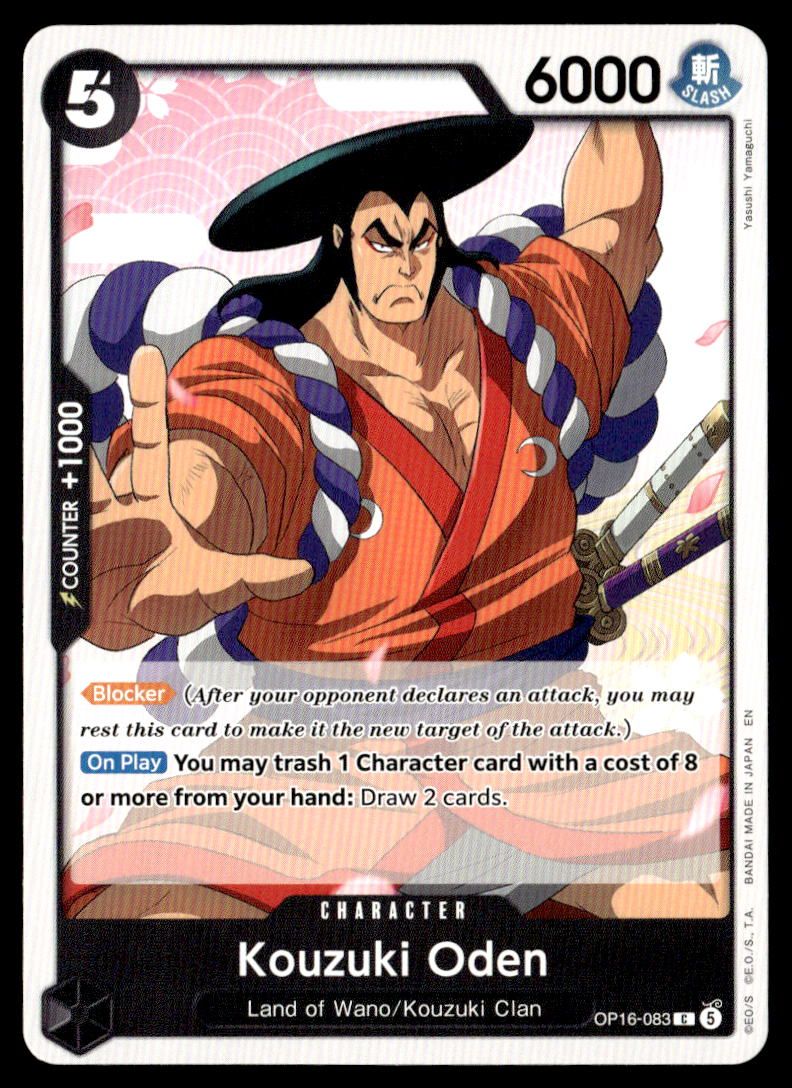 Kouzuki Oden C The Time of Battle OP16-083