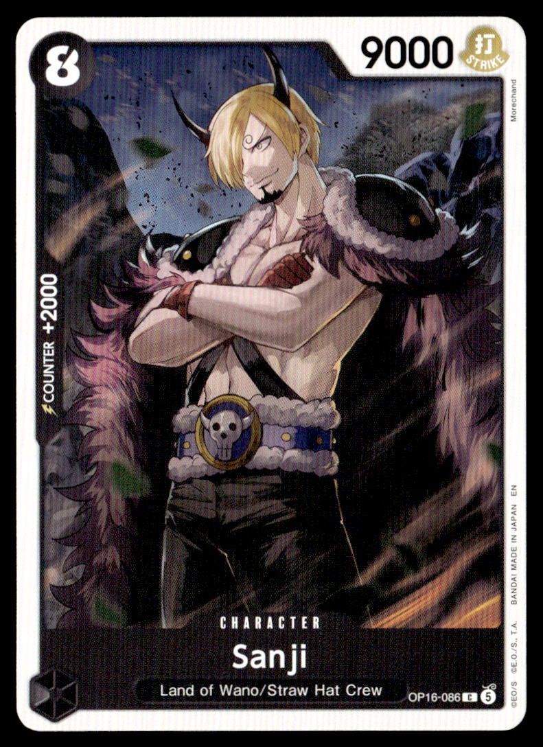 Sanji C The Time of Battle OP16-086