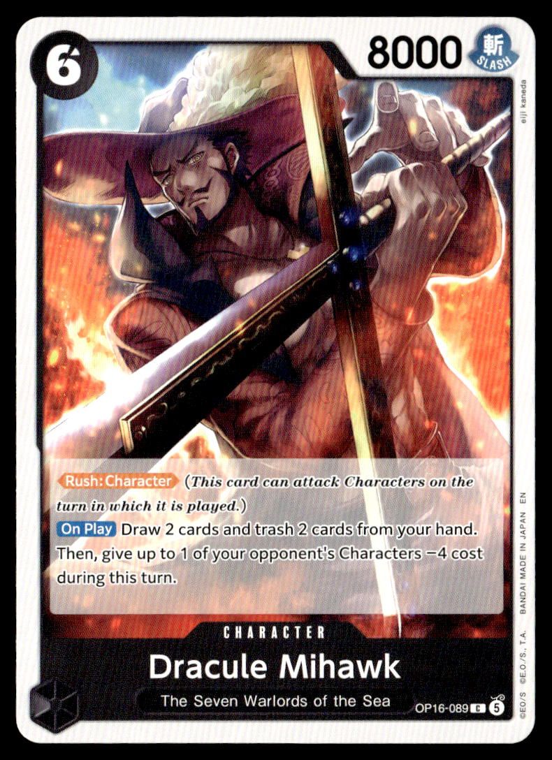 Dracule Mihawk C The Time of Battle OP16-089