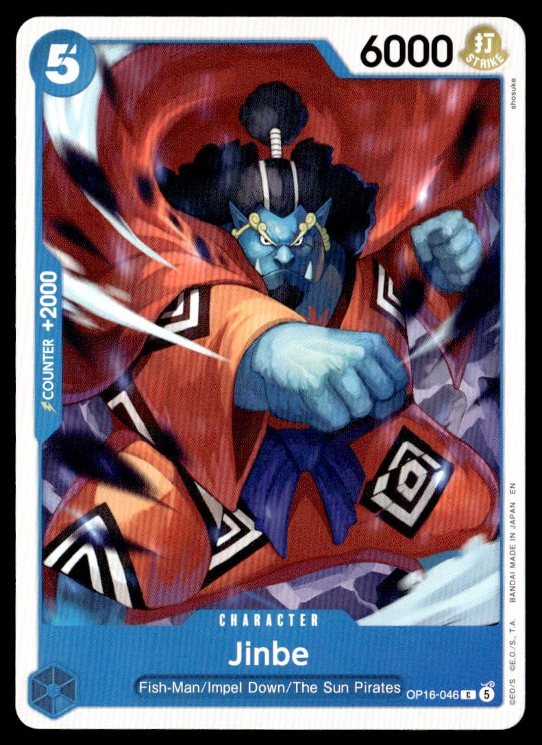 Jinbe (046) C The Time of Battle OP16-046