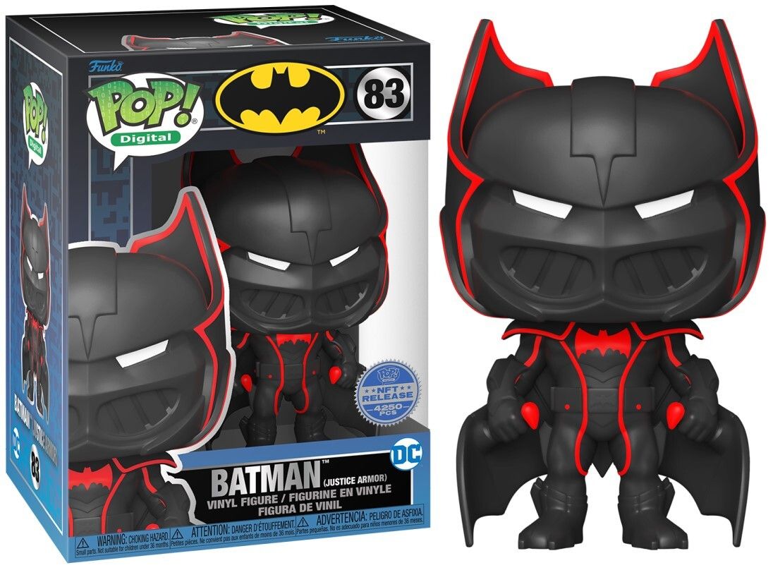 Digital: Batman- Batman NFT (Justice Armor) Pop! Vinyl Figure