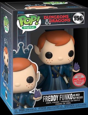 Digital: Dungeons &amp; Dragons- Freddy as High Elf Wizard NFT Pop! Vinyl Figure
