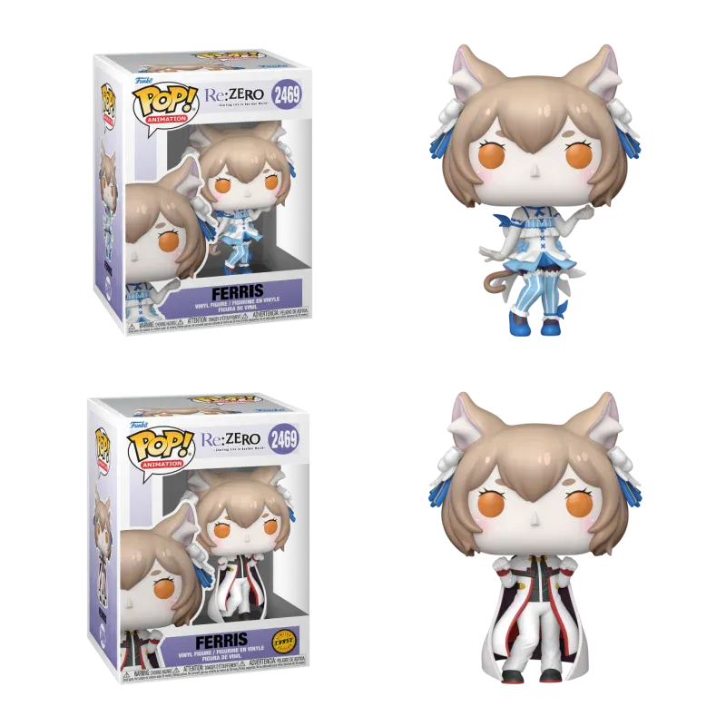 Re:ZERO - FerrisChase Pop! Vinyl Figure Bundle of 6 (set of 6 Pops)