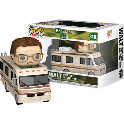 Breaking Bad - Walt with the Crystal Ship Pop! Rides Vinyl Figure