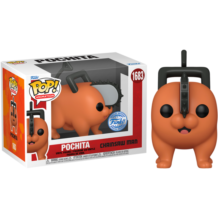 Chainsaw Man - Pochita (Standing) Pop! Vinyl Figure - Mighty Toys Australia