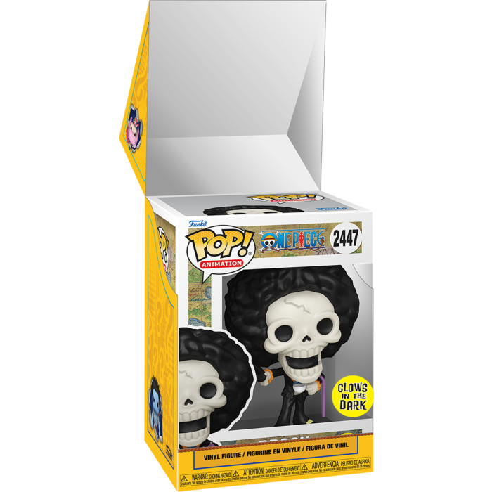 One Piece - Brook – glow-in-the-dark Pop! Vinyl Figure