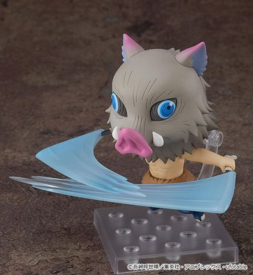 Demon Slayer Kimetsu No Yaiba Nendoroid Inosuke Hashibira view 2 - Mighty Toys Australia