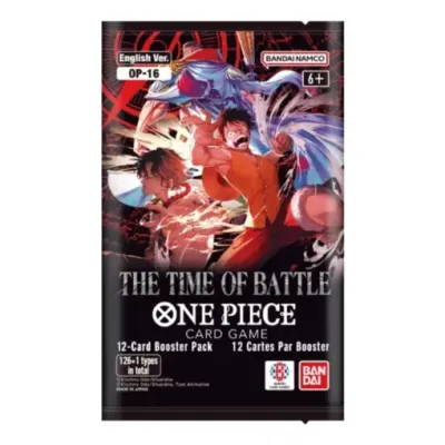 One Piece Card Game OP16 The Time of Battle Single Booster Pack