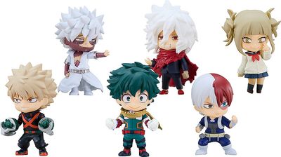 My Hero Academia Nendoroid Surprise My Hero Academia Heroes vs Villains Edition (6 in the Assortment) - Mighty Toys Australia