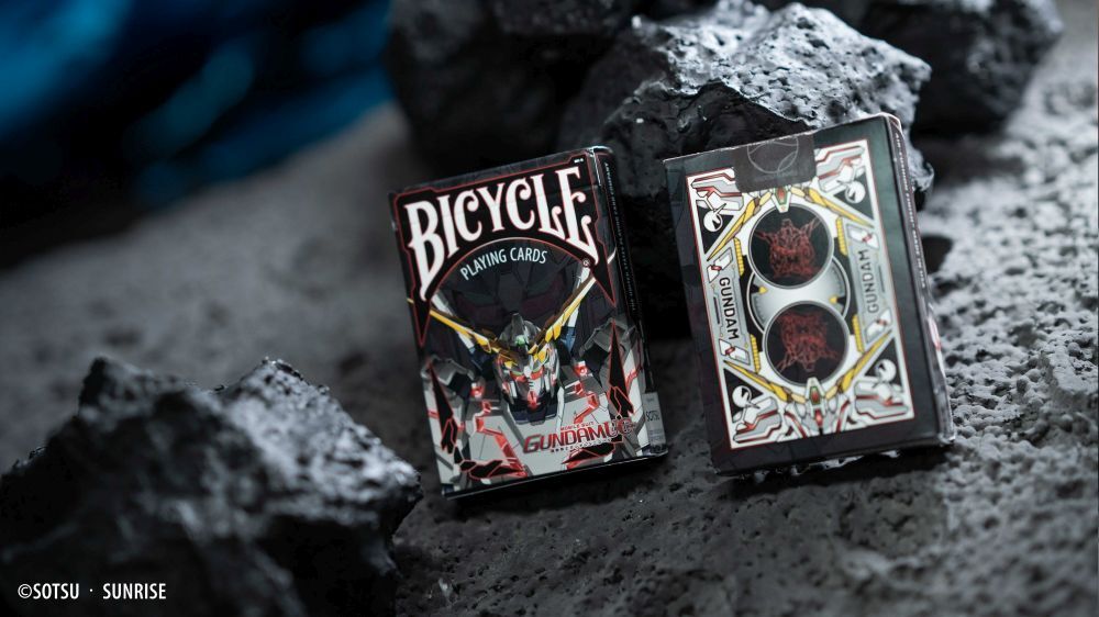 Bicycle Gundam - Unicorn Playing Cards - Mighty Toys Australia