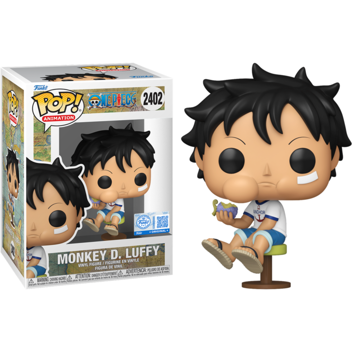 One Piece - Monkey D. Luffy Eating Devil Fruit Pop! Vinyl Figure