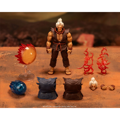 Pre-Order: Ultra Street Fighter II: The Final Challengers - Akuma Deluxe 1/12th Scale Action Figure