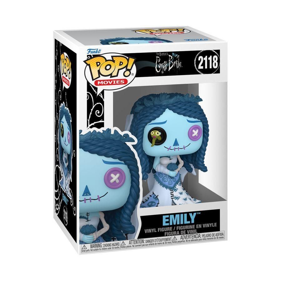 Pre-Order: Corpse Bride – Emily Patchwork Pop! Vinyl Figure - Mighty Toys Australia