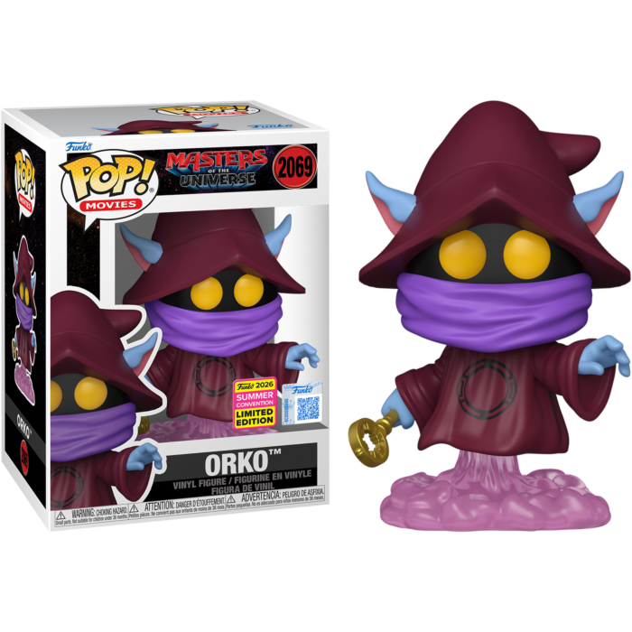 Masters of the Universe (2026) - Orko Pop! Vinyl Figure (2026 Summer Convention Exclusive) - Mighty Toys Australia