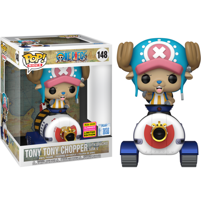 One Piece - Tony Tony Chopper with Brachio Tank V Pop! Rides Vinyl Figure (2026 Summer Convention Exclusive)