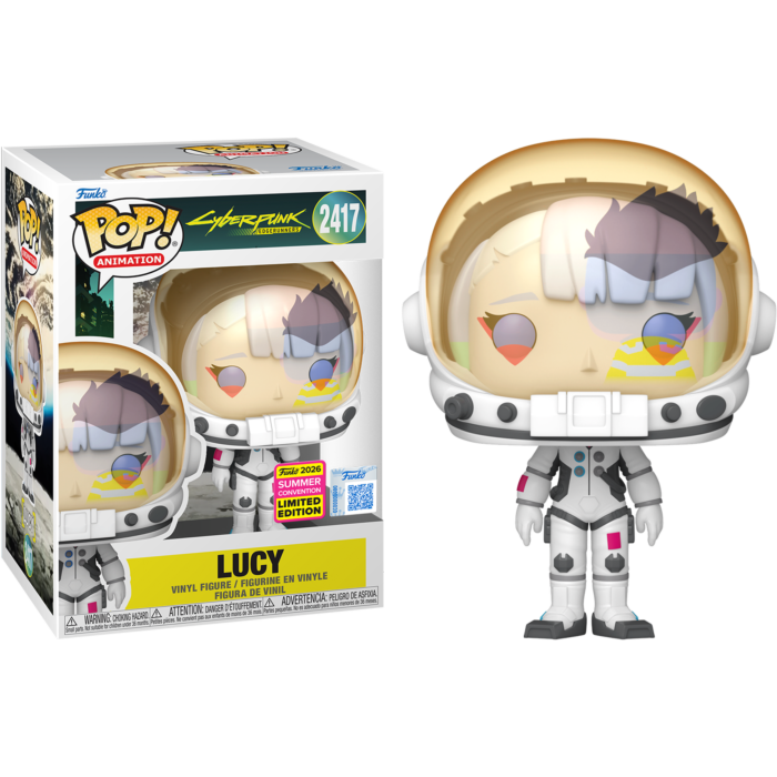 Cyberpunk: Edgerunners - Lucy (Astronaut) Pop! Vinyl Figure (2026 Summer Convention Exclusive) - Mighty Toys Australia