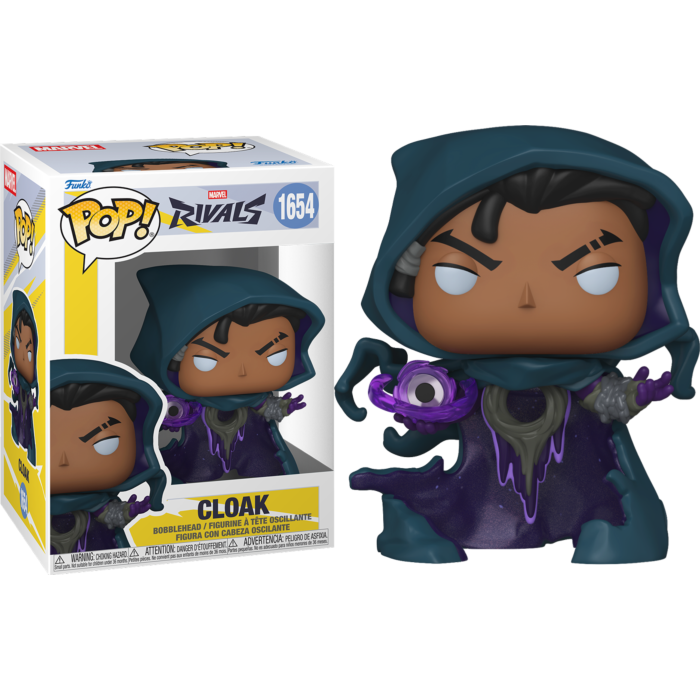 Pre-Order: Marvel Rivals - Cloak Pop! Vinyl Figure - Mighty Toys Australia