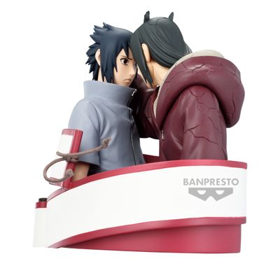 Pre-Order: NARUTO SHIPPUDEN - PORTRELIC - SASUKE UCHIHA &amp; ITACHI UCHIHA view 2 - Mighty Toys Australia