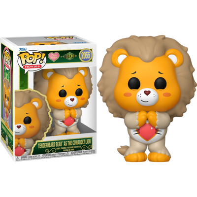 Care Bears x Wicked - Tenderheart Bear as The Cowardly Lion Pop! VInyl Figure