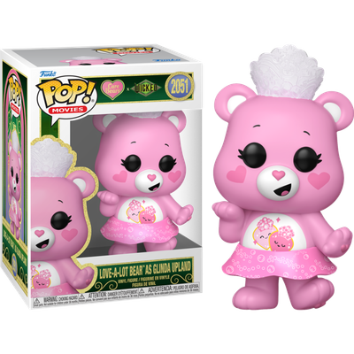 Care Bears x Wicked - Love-A-Lot Bear as Glinda Upland Pop! VInyl Figure