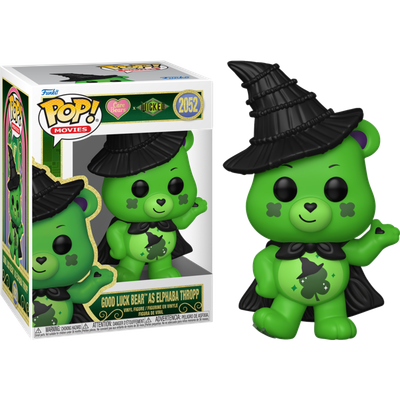 Care Bears x Wicked - Good Luck Bear as Elphaba Thropp Pop! VInyl Figure