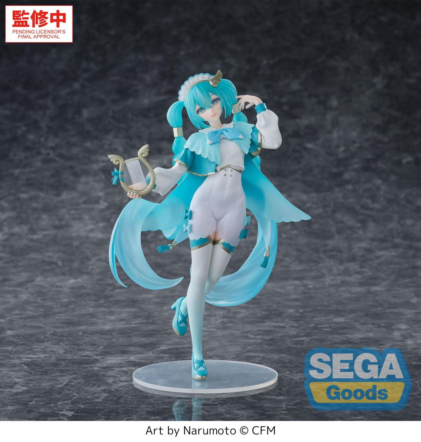 Pre-Order: Hatsune Miku Luminasta Hatsune Miku Series Hatsune Miku Wandering Minstrel - Mighty Toys Australia