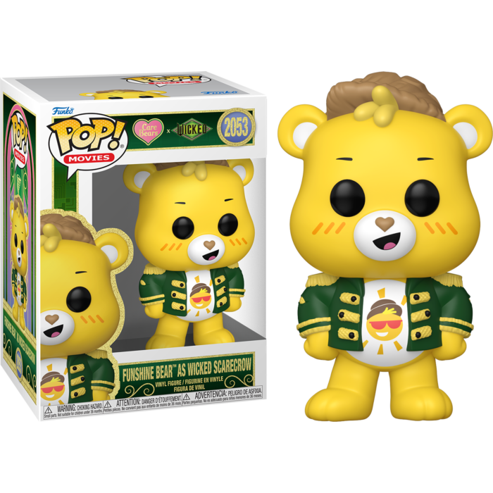 Care Bears x Wicked - Funshine Bear as Wicked Scarecrow Pop! VInyl Figure