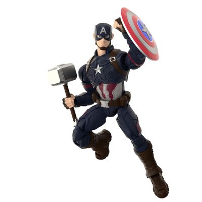Blokees Marvel: The Infinity Saga - Captain America Champion Class Articulated Model Kit view 2 - Mighty Toys Australia